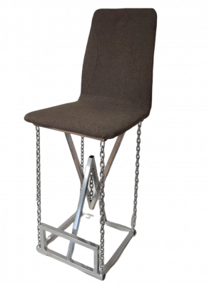 Барный стул на цепях Лофт Sky (Вятские сани)