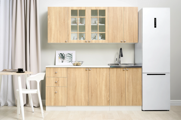 Кухонный гарнитур Техно-1 1,8 м (Миф)